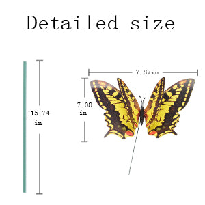 Giant Butterfly Garden Stakes Decorations