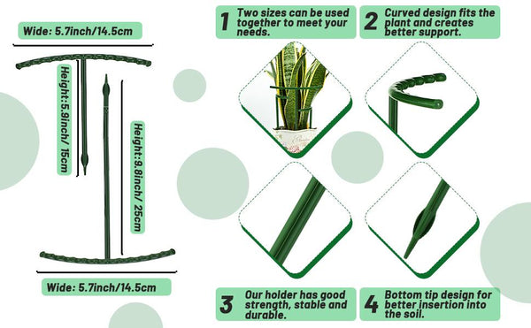 Half Round Plant Support Ring