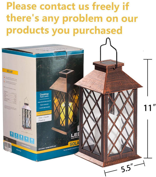 LED Outdoor Garden Hanging Lantern