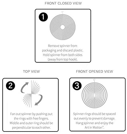 Outdoor Metal Wind Spinner