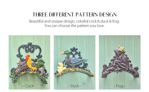 Painted Animal Wall Mounted Water Hose Hanger