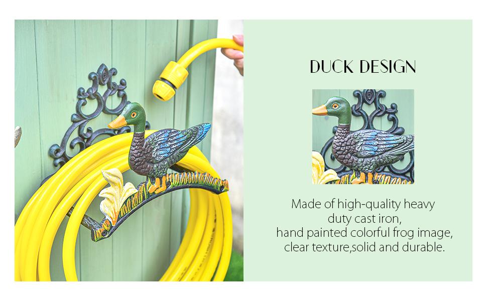 Painted Animal Wall Mounted Water Hose Hanger