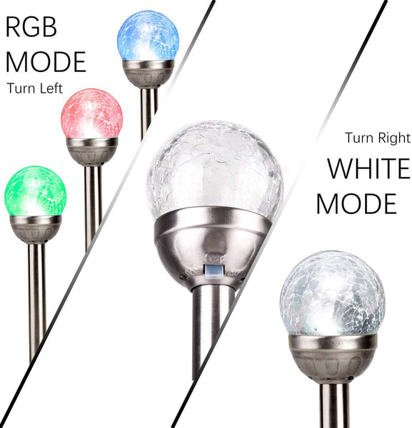 3 x GIGALUMI Solar Garden Light