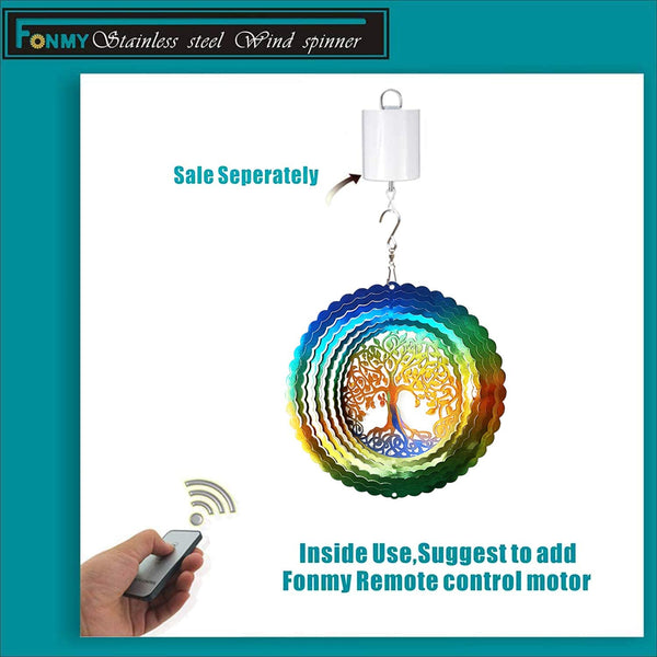 Stainless Steel Wind Spinner Worth Gift