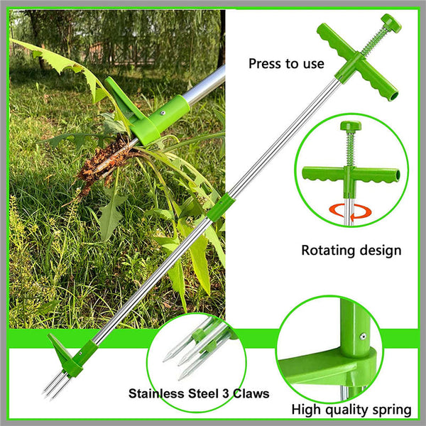 Stand-Up Weeder Root Removal Tool