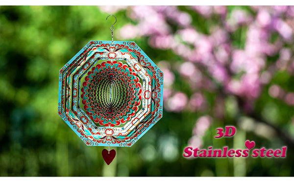 Wind Spinner Mandala Mystique 12 inches