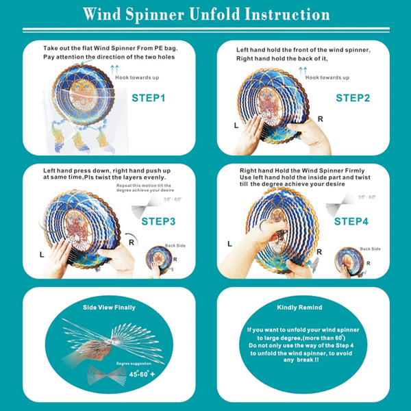Creative Wind Spinner