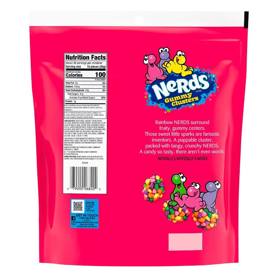 Nerds Gummy Clusters Family Size - 32oz