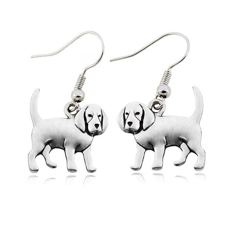 beagle earrings