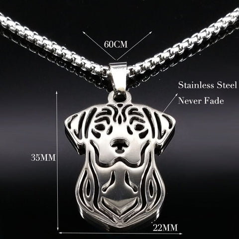 black lab necklace