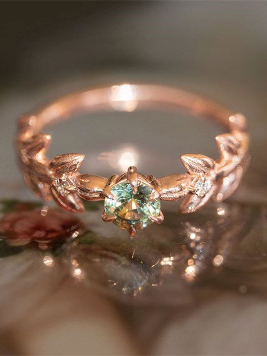 Antique Cottagecore Wedding Rings