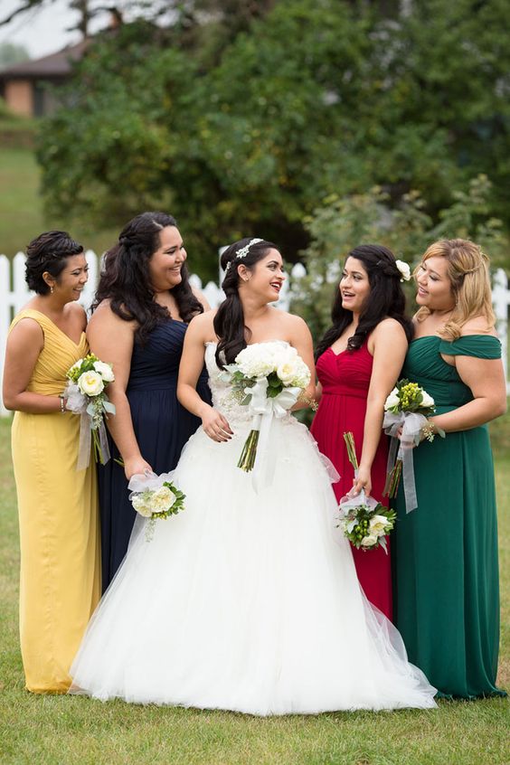 harry potter inspired bridesmaid dress
