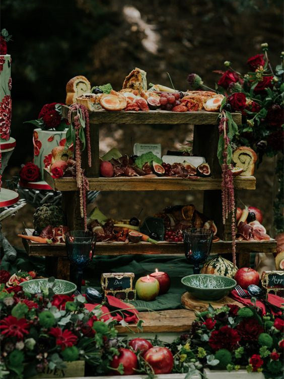 Vintage Reception Area