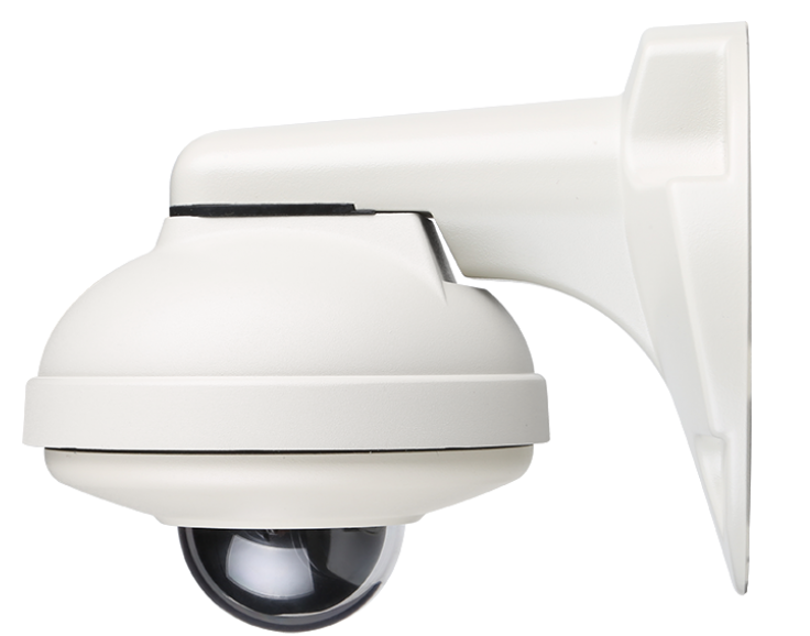 Wall mount bracket for outdoor dome cameras