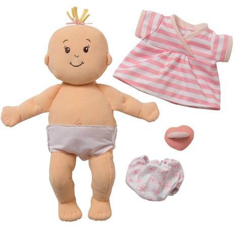 Baby Stella Peach Doll with Blonde Hair