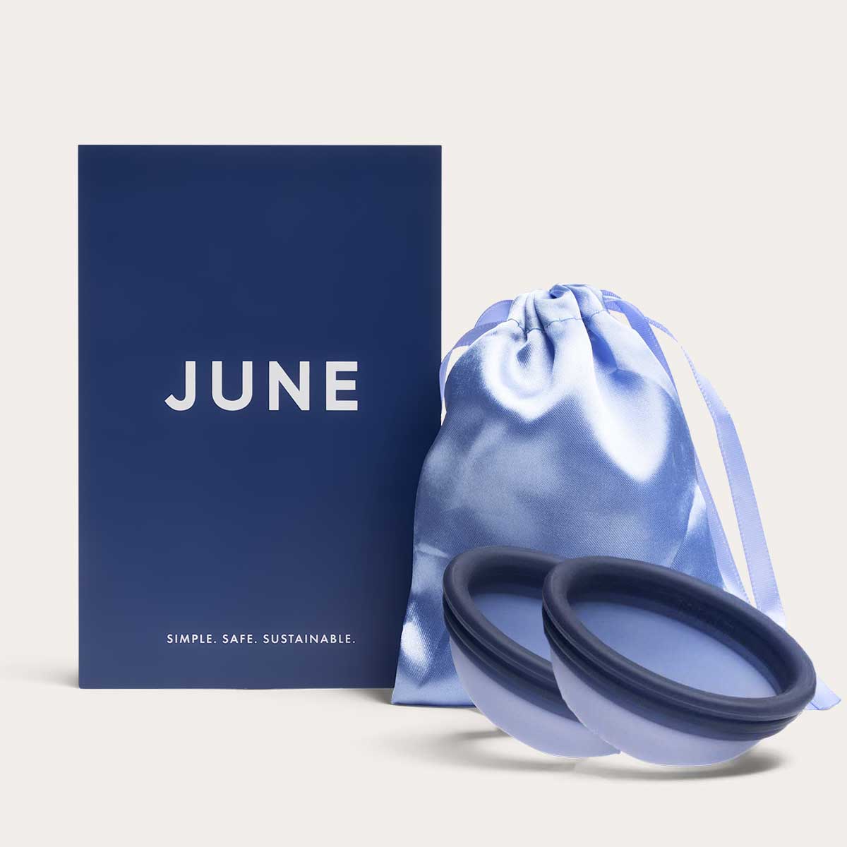 JUNE | The Original June Menstrual Cup The June Menstrual Disc - 2 Pack