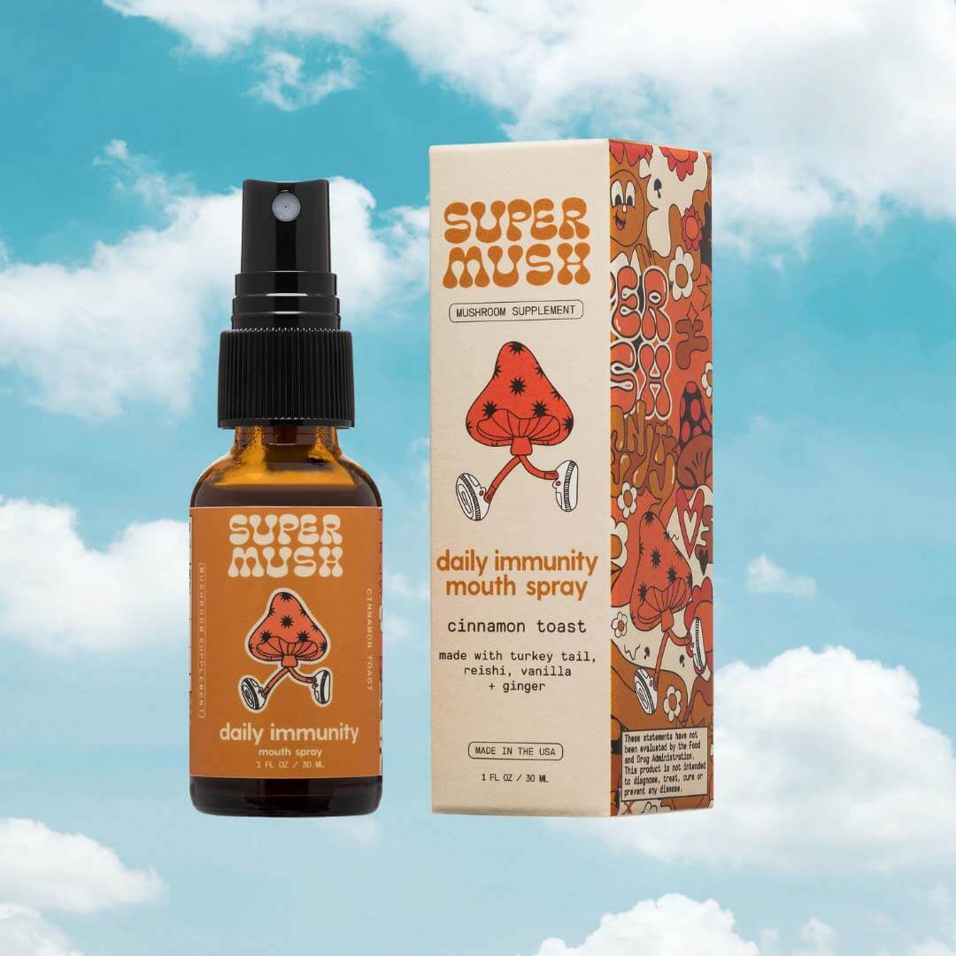 SuperMush Daily Immunity Mouth Spray