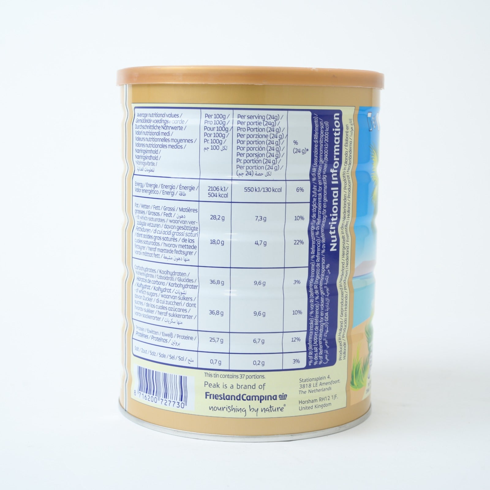 Peak Dry Whole Milk 900g