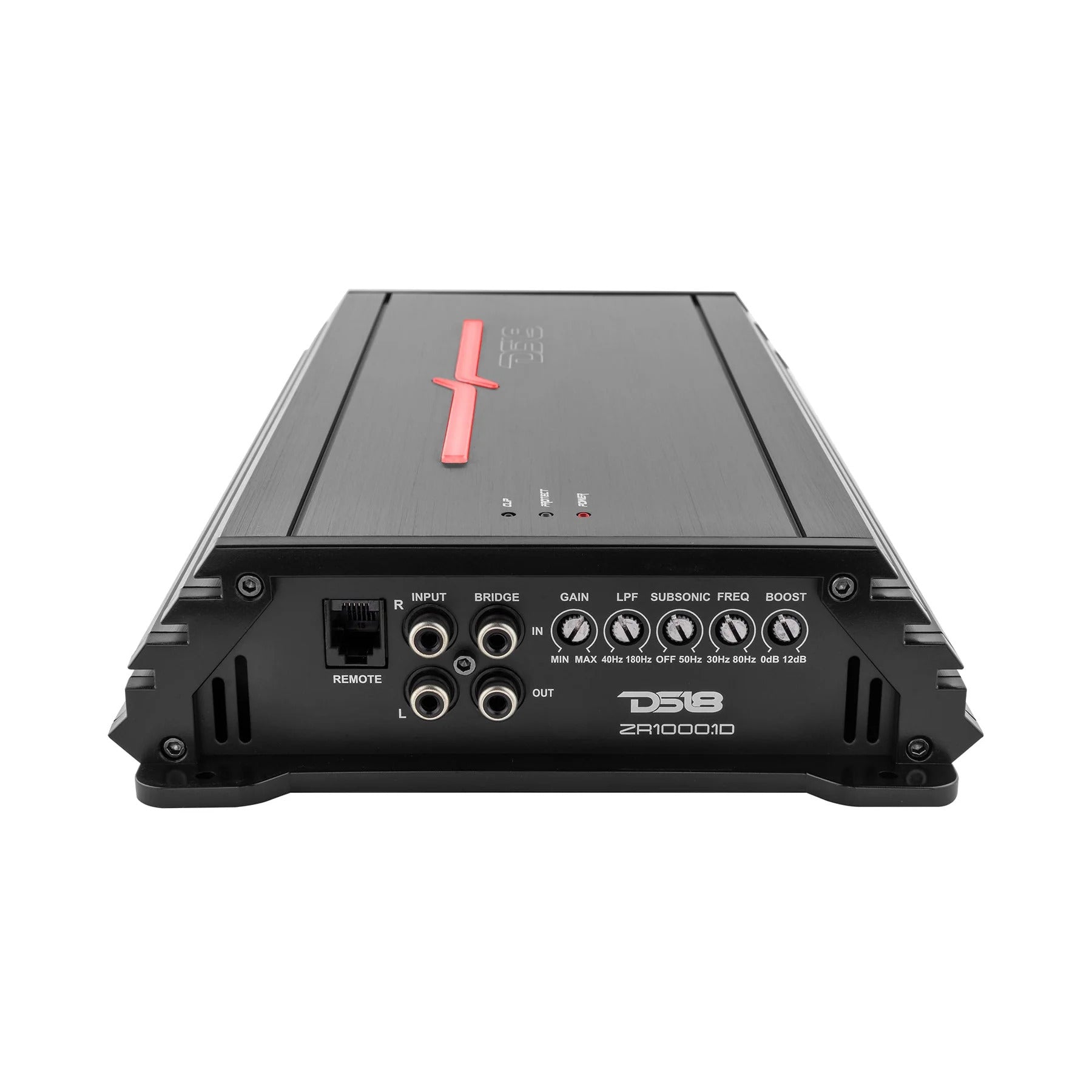 DS18 ZR1000.1D 1-Channel 1000W RMS ZR Series Class D Monoblock Amplifier