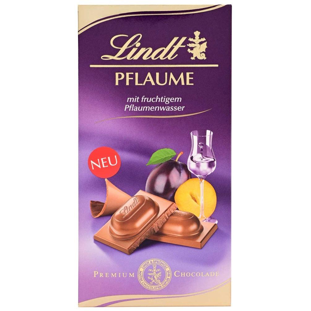 Lindt Milk Chocolate w/ Plum Brandy Filling -100 g