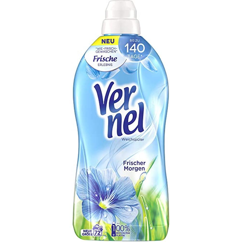 Vernel Fresh Morning Fabric Softener -1.8 L ( 72 loads )