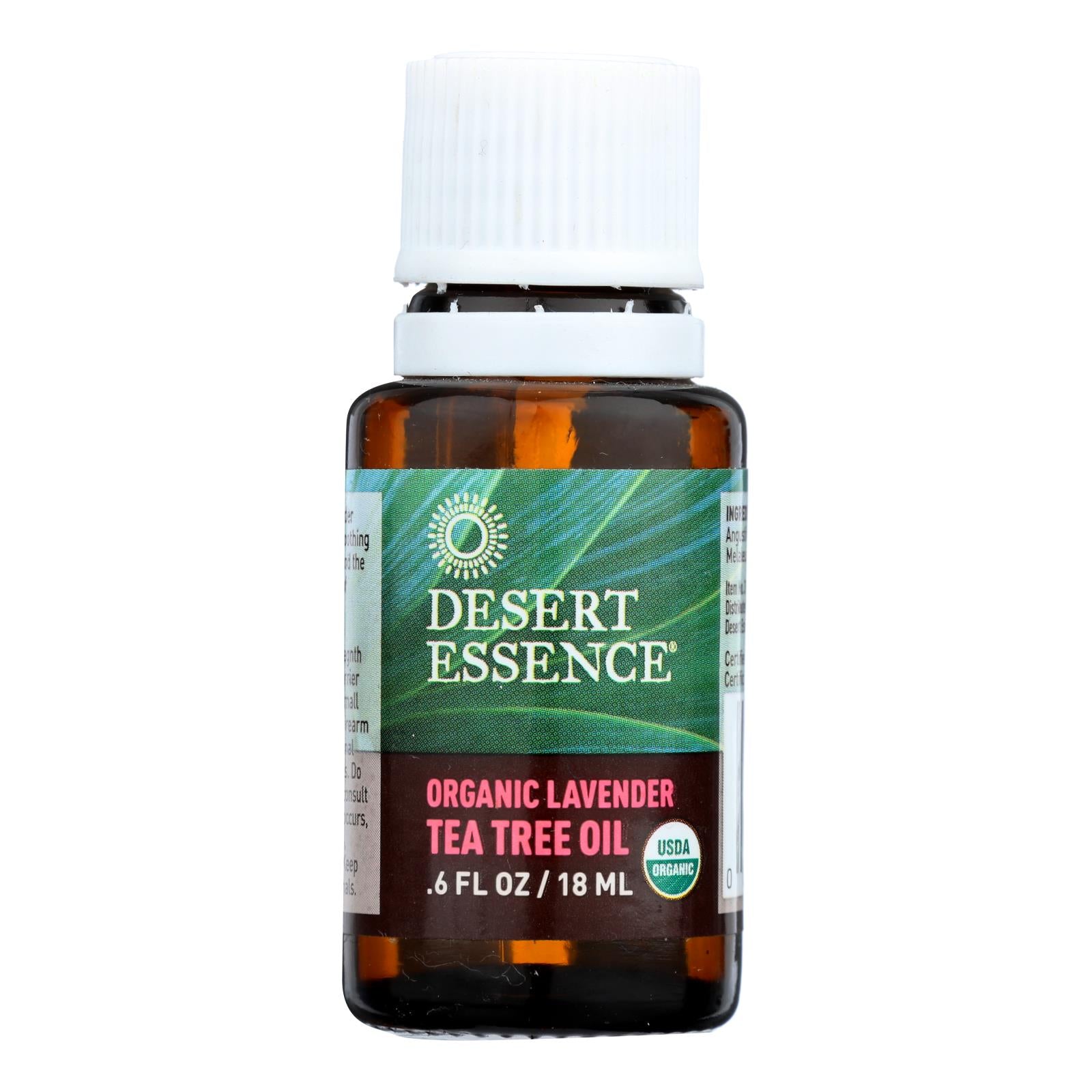 Desert Essence - Tea Tree Oil Lavender - 1 Each -.5 Fluid Ounce