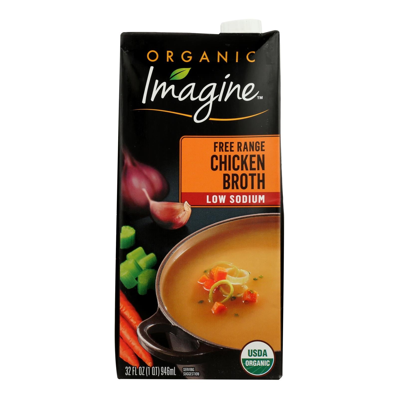 Imagine Foods - Broth Chicken Ls - Case of 6-32 Fluid Ounce