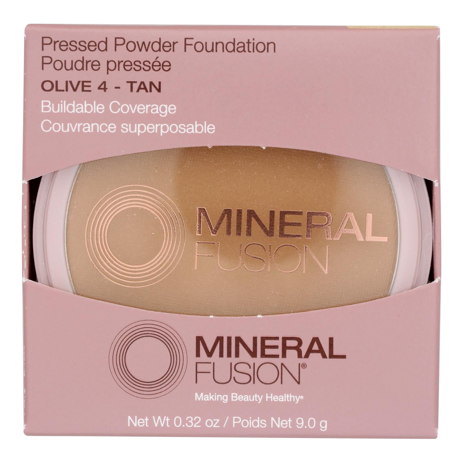 Mineral Fusion - Mkup Pressed Base Olive 4 - 1 Each-.32 Ounce