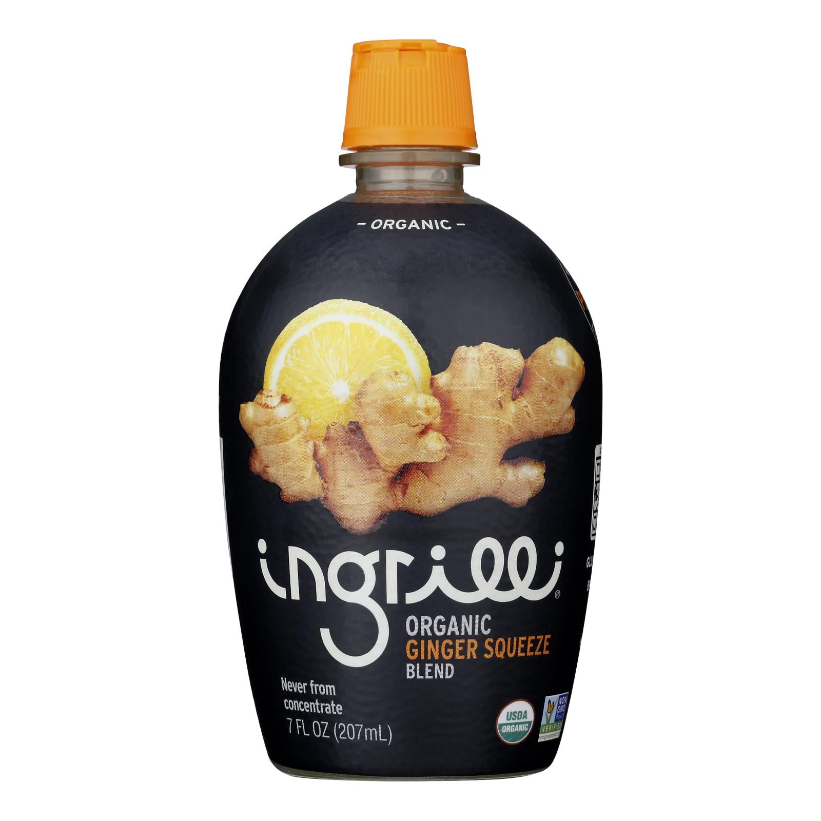 Ingrilli - Squeeze Ginger Blend - Case of 12-7 Fluid Ounce