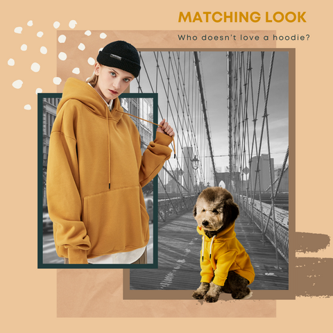best matching hoodies for dog and owner 2020