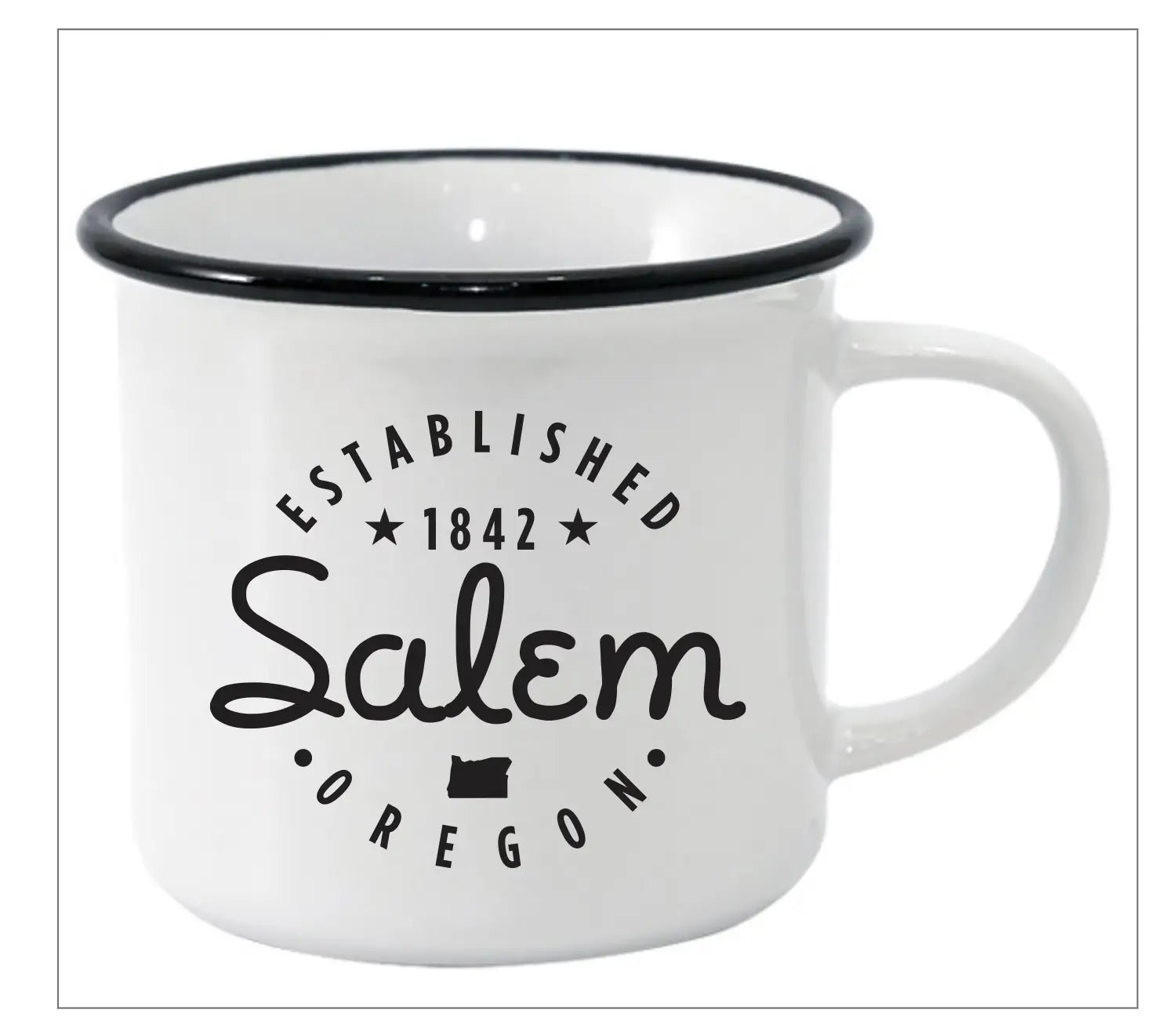 Salem Enamelware Camper 12oz. Mug