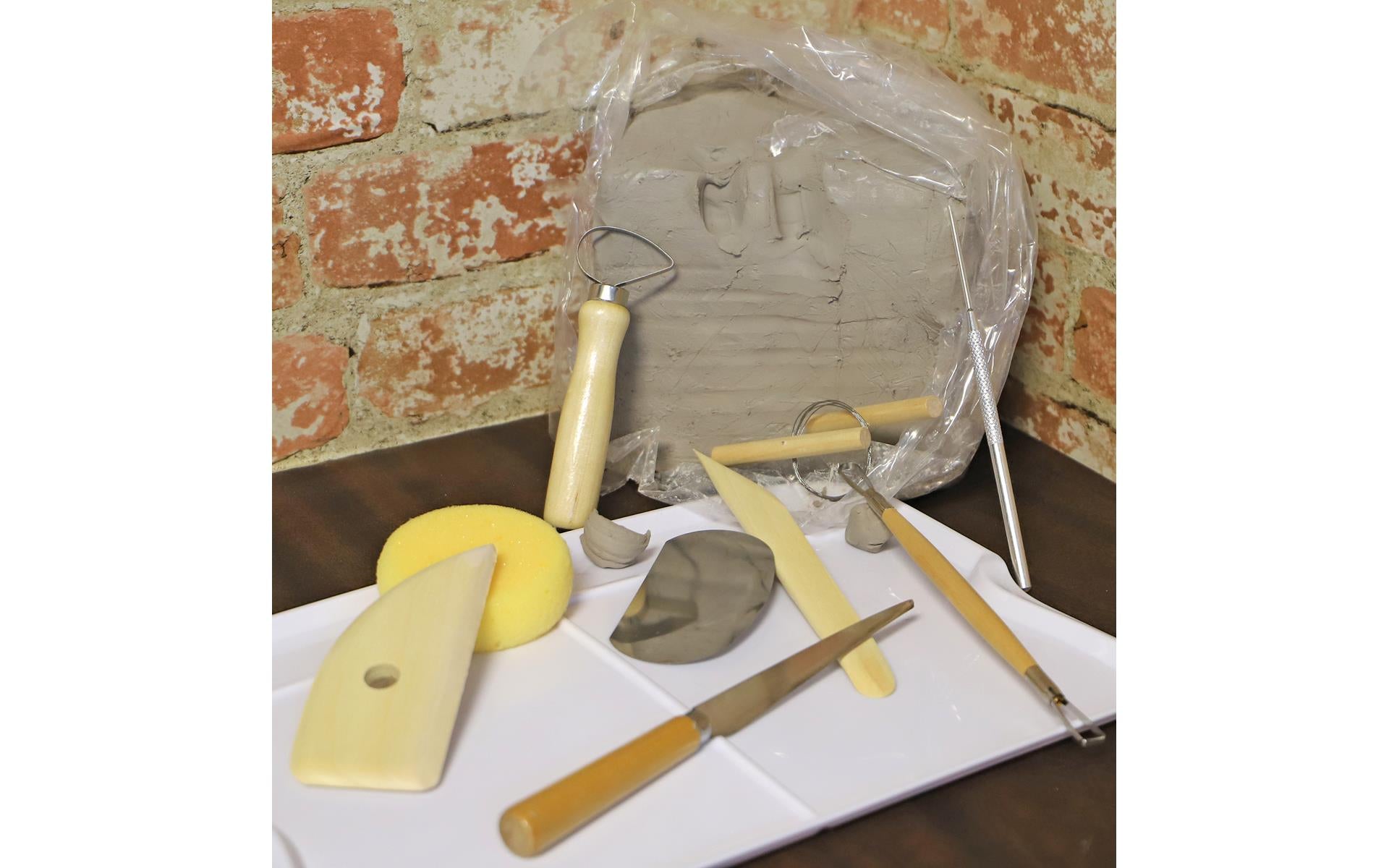 Art Advantage Tool Pottery Kit With Fettling Knife