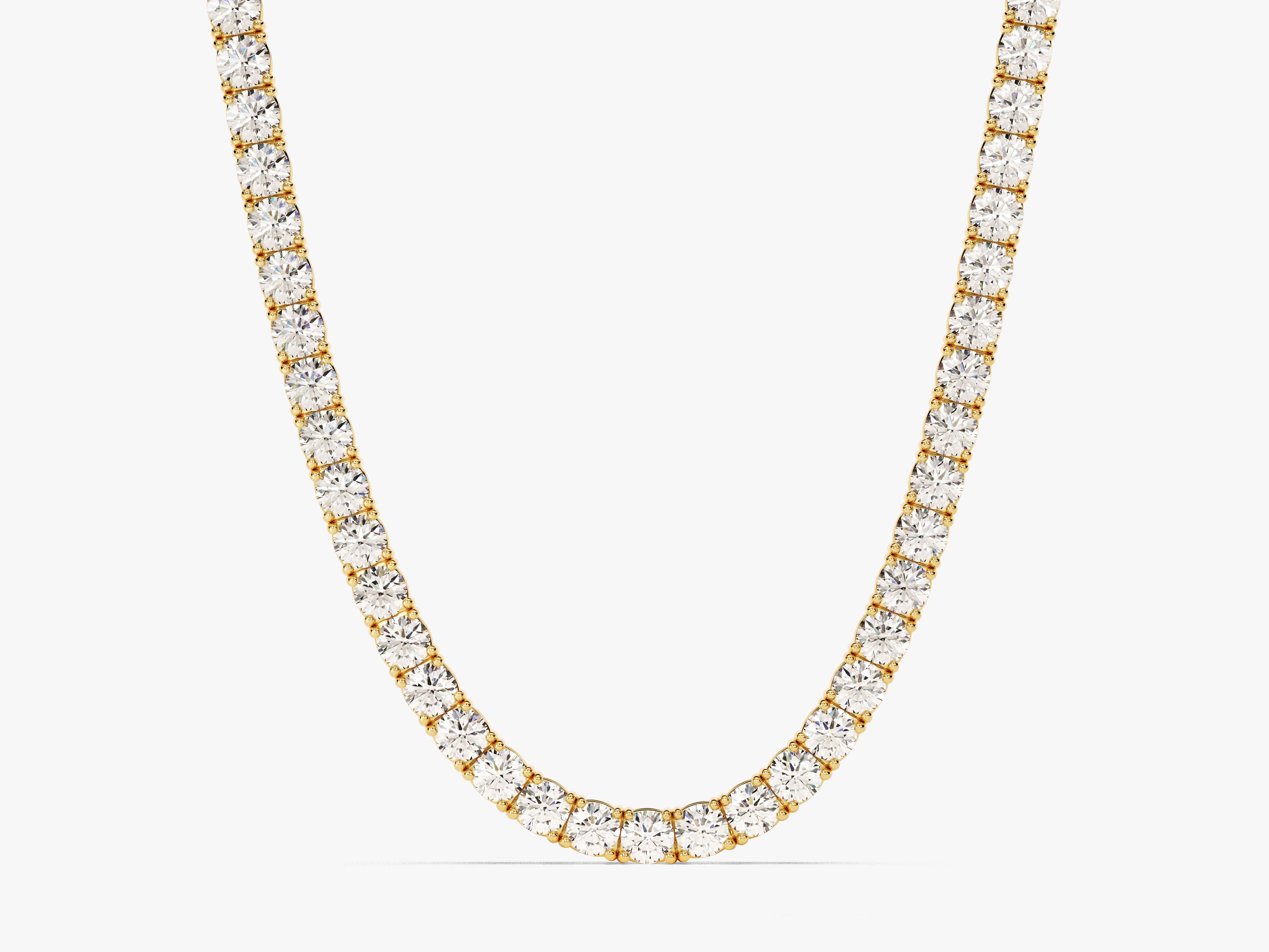 Lab Diamond Tennis Necklace (4.50 mm)