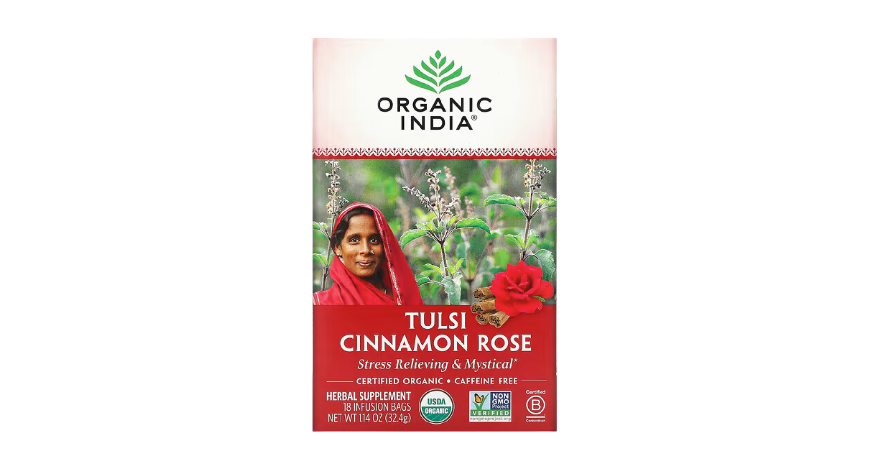 Tulsi Cinnamon Rose Tea