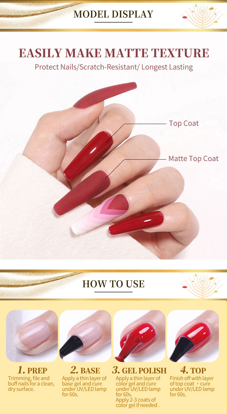 BORN PRETTY Pro 15ml Base And Top Coat 40 BORN PRETTY Pro 15ml Base And Top Coat -Born Pretty Salon 950 1 05