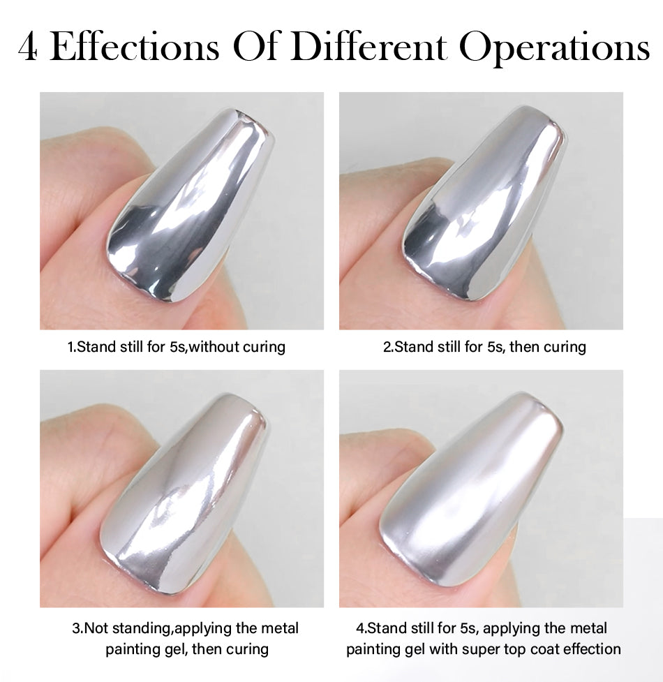 Bright Silver Metal Effect Painting Pen – BORN PRETTY