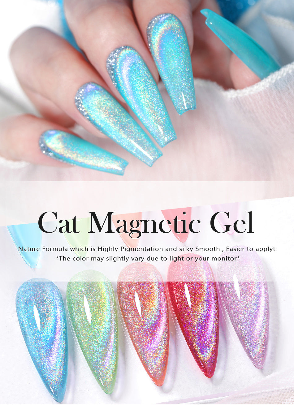 6 Colors Jelly Gel & Cat Magnetic Gel Polish Set #11 10ml 2 6 Colors Jelly Gel & Cat Magnetic Gel Polish Set #11 10ml -Born Pretty Salon 950 1 1d2811db 87bf 4f36 855c 83a1934ced9a