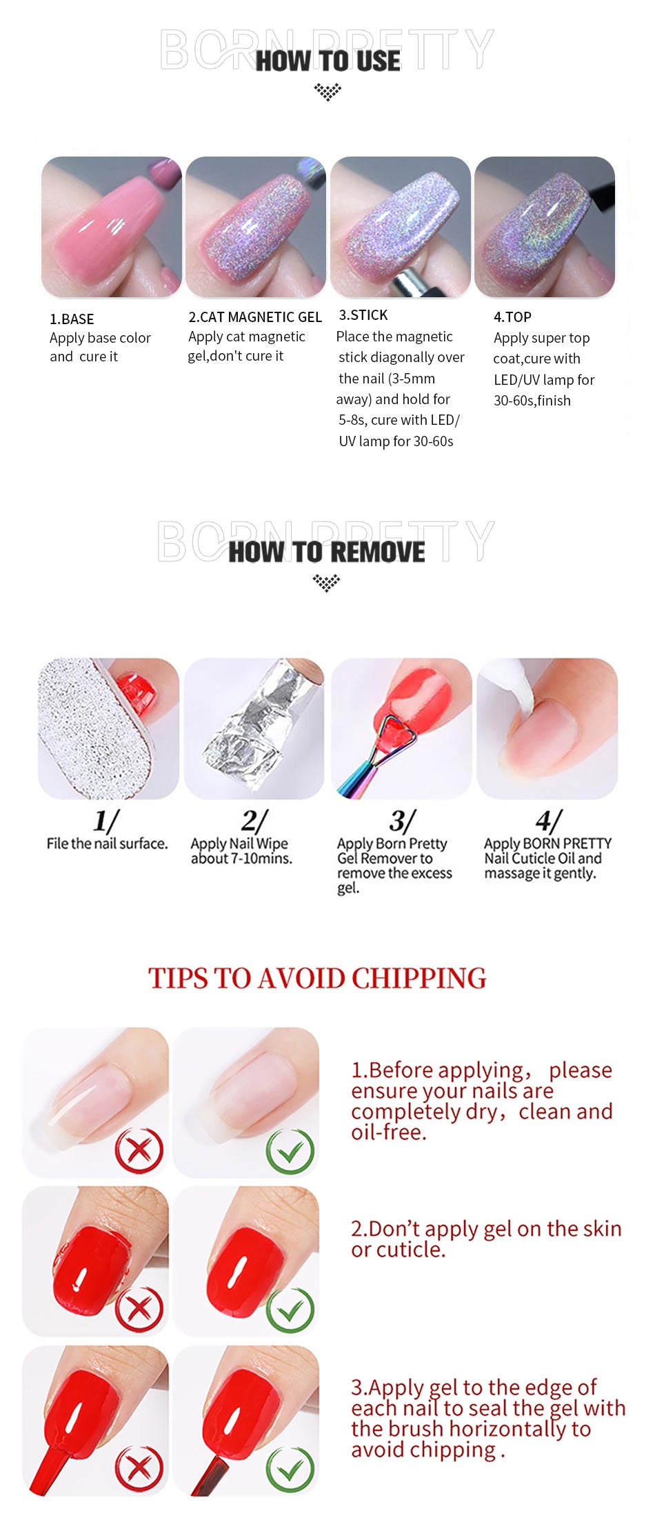 6 Colors Jelly Gel & Cat Magnetic Gel Polish Set #11 10ml 9 6 Colors Jelly Gel & Cat Magnetic Gel Polish Set #11 10ml -Born Pretty Salon 950 8 9812e33d fbae 49e8 83d0 17a57857b334