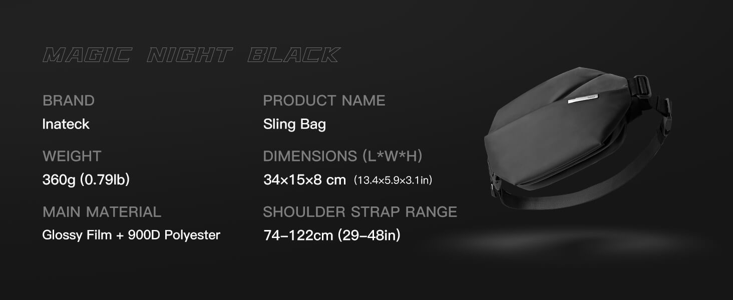Inateck LB03014 Sling Bag-2