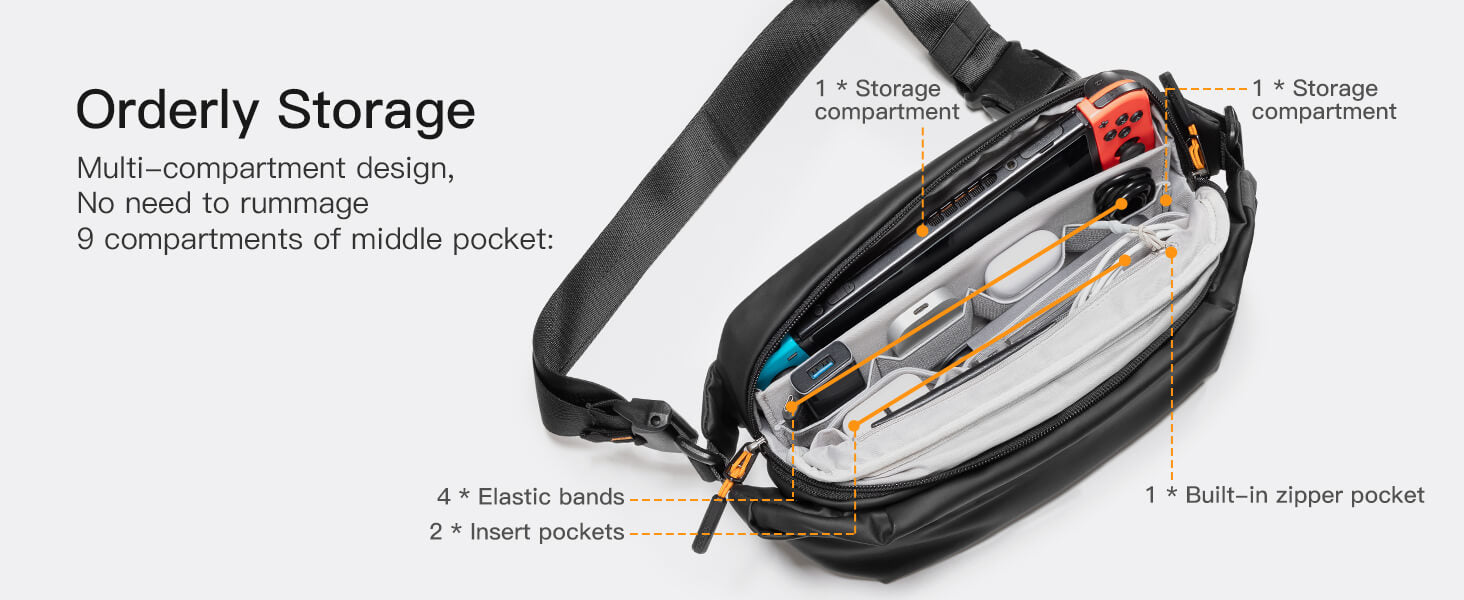Inateck LB03014 Sling Bag-3-1
