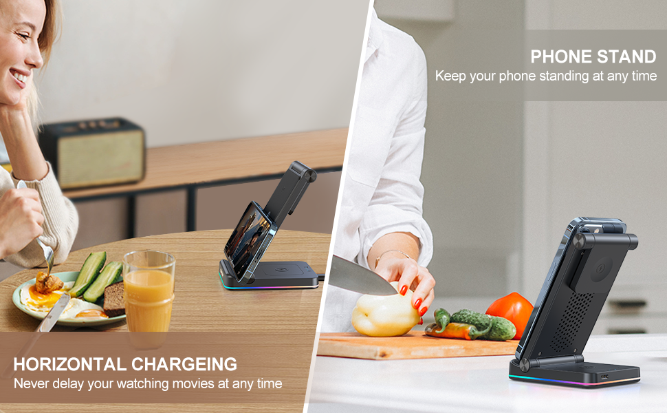 keep your phone standing at any time