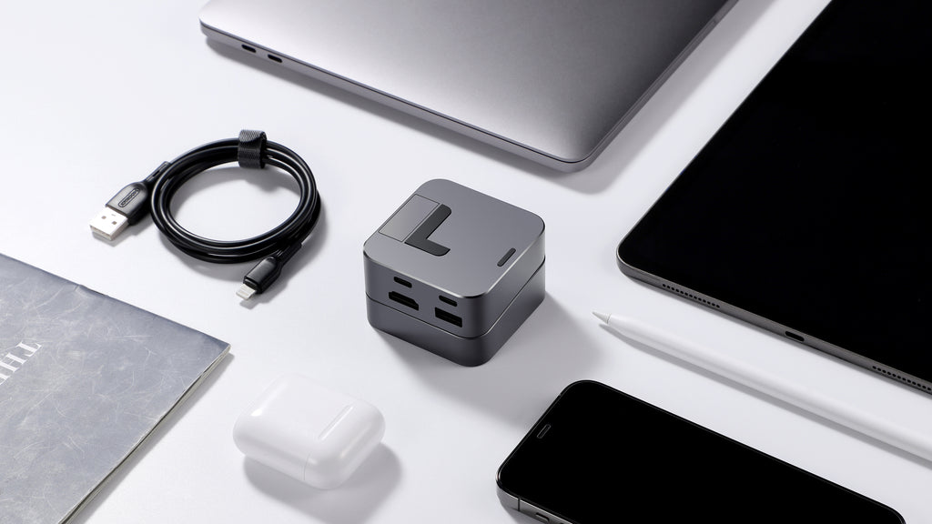 JOYROOM Announces Launch of J-Cube: Portable Ergonomic MacBook Stand & 8-in-1 USB-C Hub