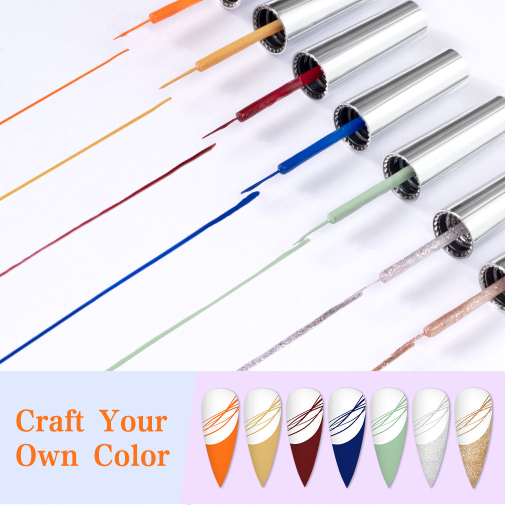 Liner Gel 7 Colors Kit- 2