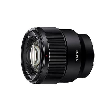 Used Sony E Mount Fe 85Mm F1.8 Full-Frame Lens