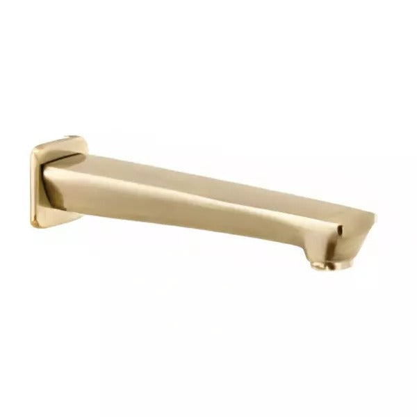 Cera Ruby Single Lever Wall Mount Bath Tub Spout with Wall Flange Antique Brass F1005661BA