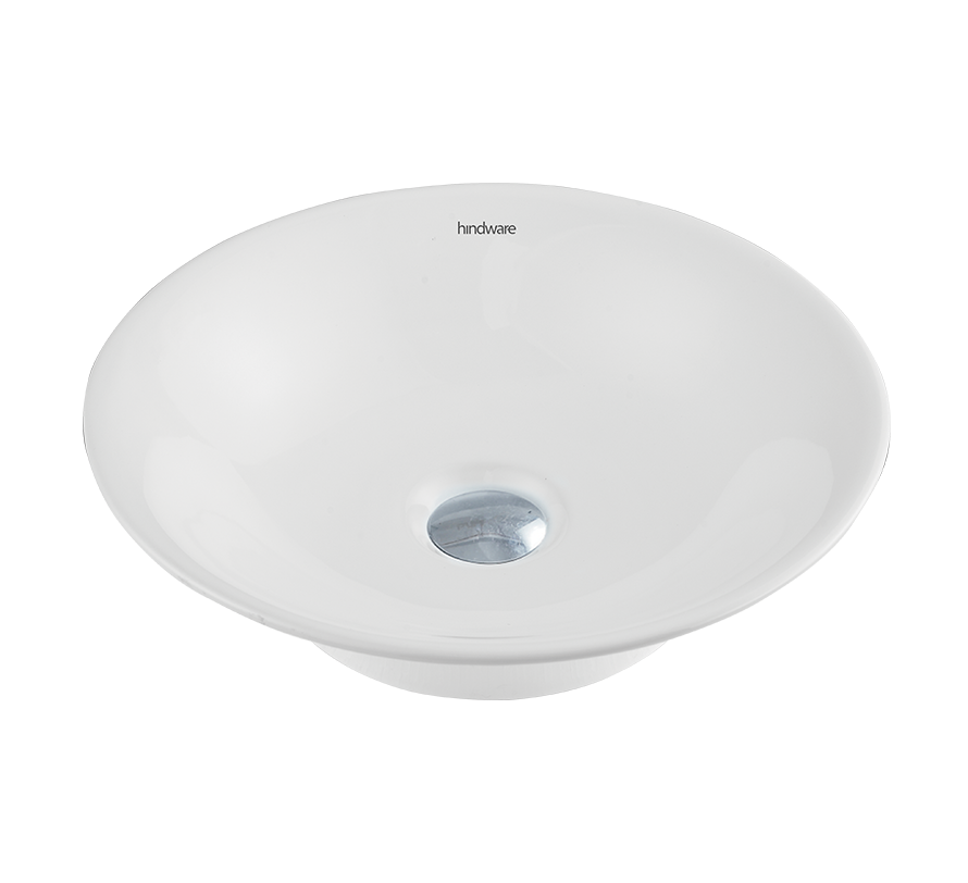 Hindware Elegance Over Counter Basin Starwhite 10112