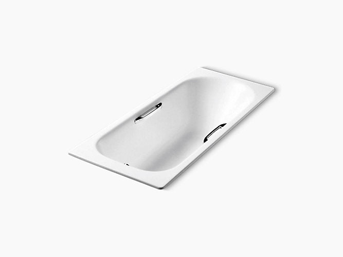 Kohler Soissons 1.5m Drop-In Cast Iron Bath K-941T-0