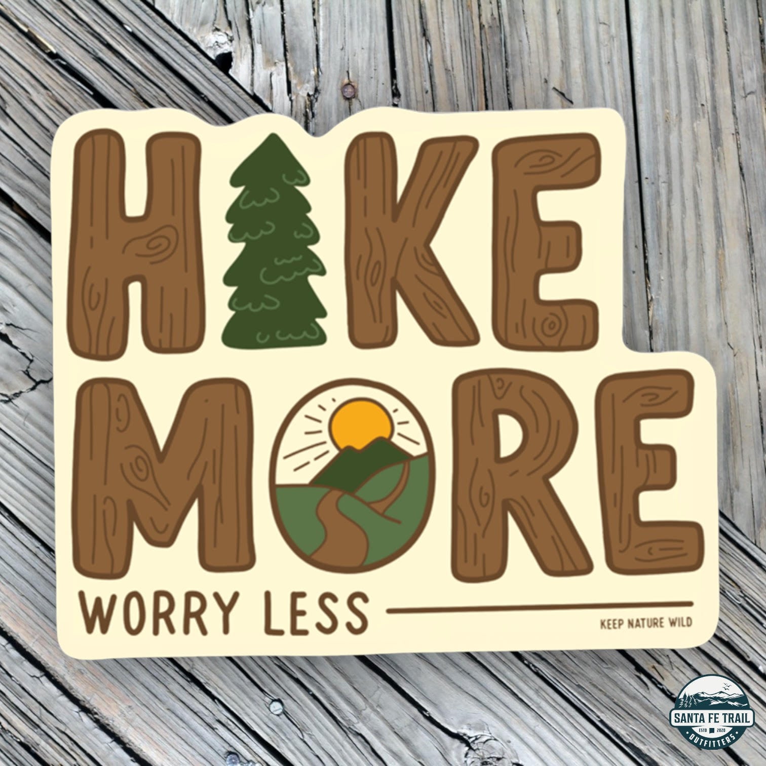 Hike More Sticker - Hike More Sticker