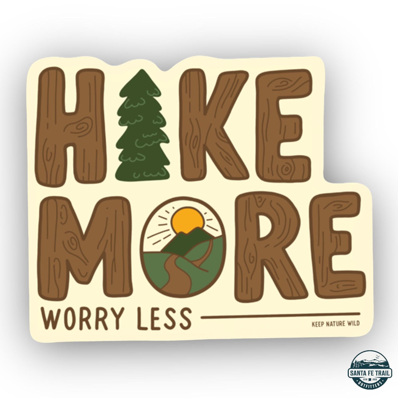 Hike More Sticker - Hike More Sticker