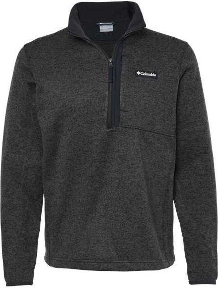 Columbia 195411 Sweater Weather Half-Zip - Black Heather